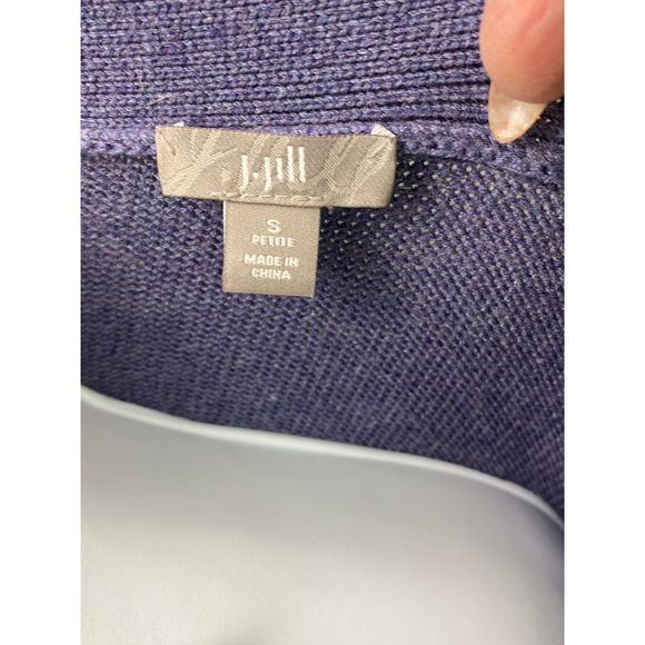 J,JILL Wool blended Cardigan ff - Picture 5 of 7